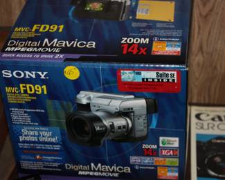 Sony MVC FD-91 digital MAVICA 35 mm  camera