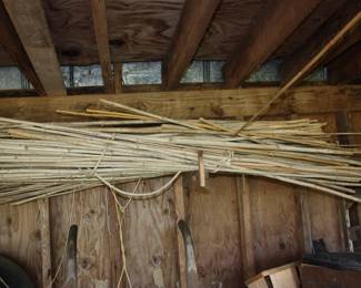 Misc bamboo poles