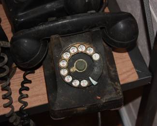 Vintage telephones