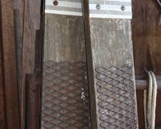 Pair wood ramps