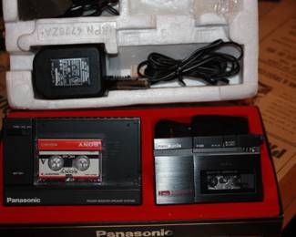 Panasonic Micro cassette recorder ERN-36 in box
