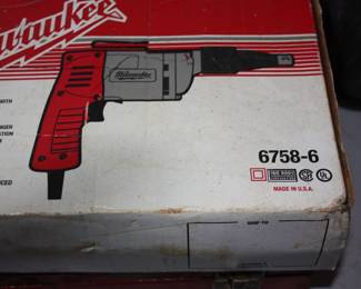 Milwaukee drywall screwdriver 3/8"