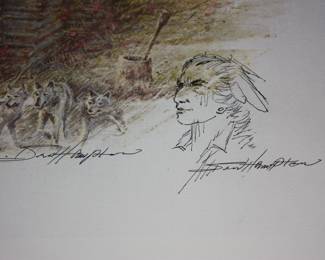 2 signed prints & jacket / special signature  Hiskyteehee  (Five Killer) Artist Proof