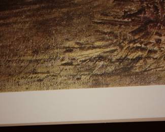 Signed Artist Proofs:  Blue Ridge  signed Thanksgiving Day  84