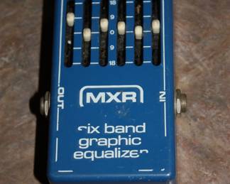 MXR 6 Band graphic equalizer