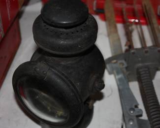 Antique Ford Model T 1910 Kerosene oil lamp/carriage lantern 