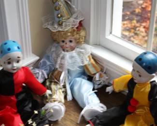 Clown dolls