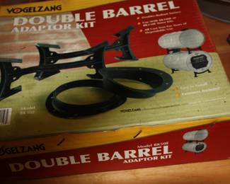 NIB Double barrel adaptor kit