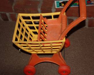 Plastic Tuff Stuff shopping cart