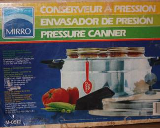 Miro pressure canner in box