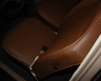 68 VW bug: Owned by gentleman in his 80's. Always garage kept and no rust. New Eagle GT P205/60 GR15 tires on new gold wheels. New: Fender flares/windshield/back glass & side glass/badges/rubber gaskets/ blinkers/bumpers & mounts/exhaust/outside mirror/head lights  NEW Interior: door panels/seats (front and rear)/head liner/carpet.