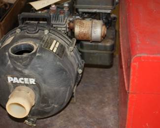 Pacer pump w/Briggs & Stratton  3 hp motor