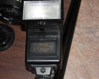 SUNPAK auto zoom 3440 THYRISTOR/ attachment
