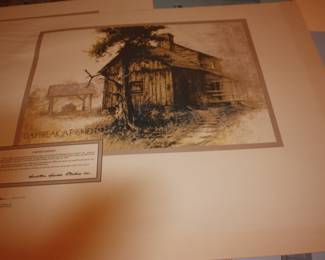 Signed Artist Proofs:  Day Break at Chota