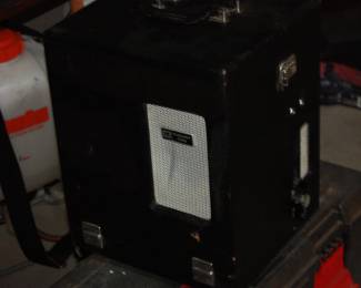 Vintage Kodak Pageant projector in built-in hard case