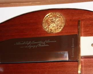 NIB  NRA Limited Edition Bowie Knife