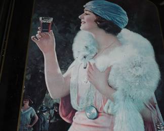 3 Coca-Cola metal trays