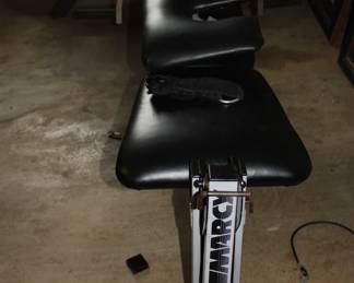 Marcy workout bench w/weights (complete)