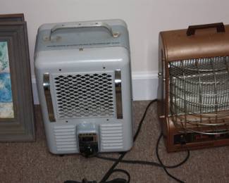 Pair electric heaters