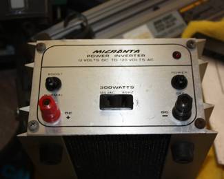 Micronta power inverter  12 volts DC to 120 volt AC