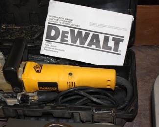 De Walt plate jointer 