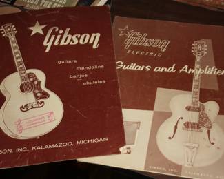 2 Gibson guitar magazines