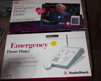 2 Emergency phone dialers  Radio Shack