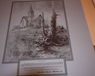 Signed Artist Proofs:  Reliance / jacket signed