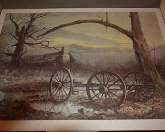 Signed 'Spring Place'