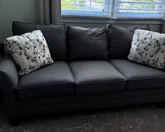 Kincaid grey sofa