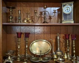 Mid century brass