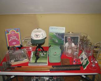 Golf and football items