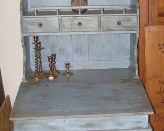 Slant front desk/bookcase