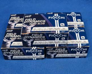 Lot 331. 50 Fiocchi slug, 12-gauge rounds