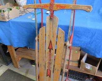 Lot 101. Flexible Flyer sled