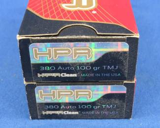 Lot 333. 100 HPA 380 Auto rounds