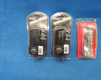 Lot 211. Three new 40 S & W mags. Two Walther and a Ruger