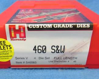 Lot 152. Hornady 460 S & W die set