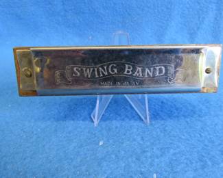 Lot 109. Koestler ? 12-hole octave ? harmonica made in Japan. Not all holes work.