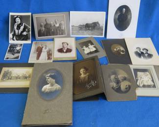 Lot 113. Old photographs