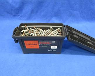 Lot 337. Hundreds of Tula .223 rounds in a Plano .30 Cal Field Box, 13 pounds
