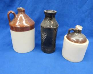 Lot 273. Three stoneware jugs