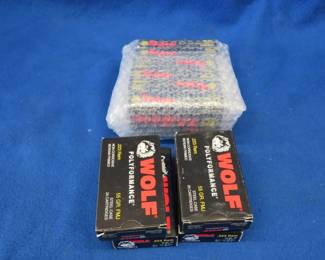 Lot 99. 200 Wolf .223 rounds