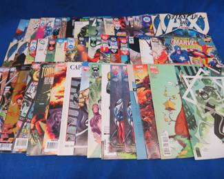 Lot 58. 50 comic books