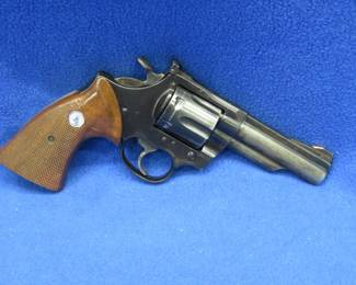 Lot 275. Colt Trooper MK III 357 Magnum revolver S/N: J9668 with a soft case.