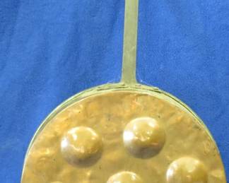 Lot 111. Hand-formed copper ebelskiever