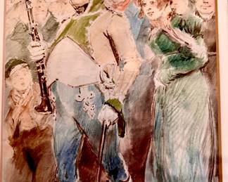 Édouard Detaille (1848–1912) was a French painter known for his military-themed works.
He was a student of the painter Jean-Louis-Ernest Meissonier, who influenced his precise and detailed style.
Detaille's work is an important source for the study of late-19th-century military history, as he was known for his accurate depictions of uniforms and military life.
His paintings of the Franco-German War, such as The Defense of Champigny, made him famous.