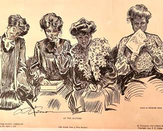 Illustration Supplement to the North American Newspaper approx 1906