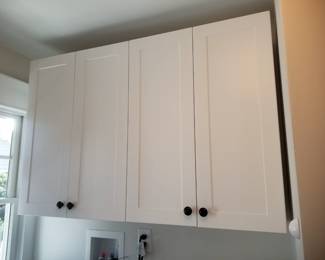 Laundry room cabinets