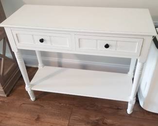 2-drawer foyer table